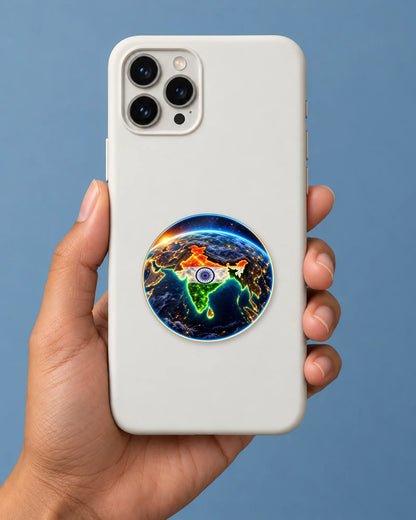 Antriksh Se Bharat hard surface patch mockup