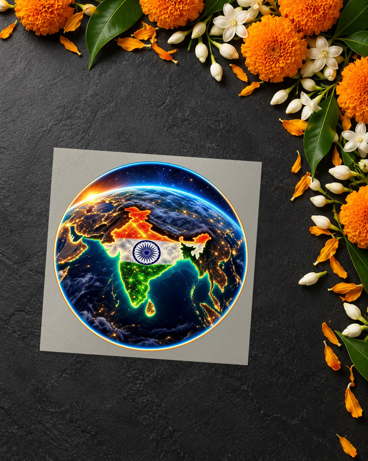 Antriksh Se Bharat iron-on patch transfer