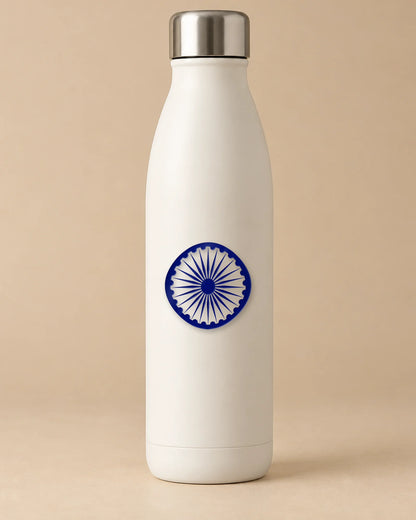 Ashoka Chakra hard surface patch mockup