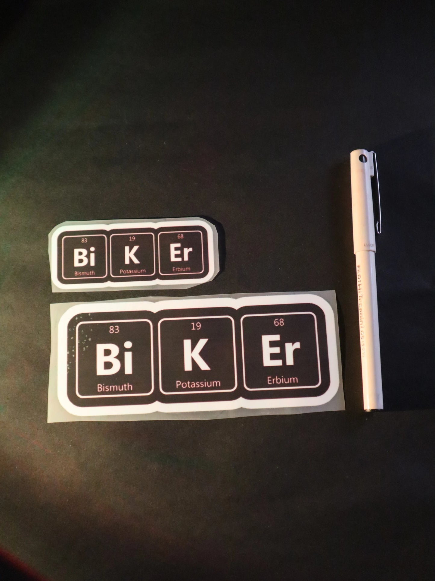 Periodic Biker | Iron-on Patch | Rider's Creed