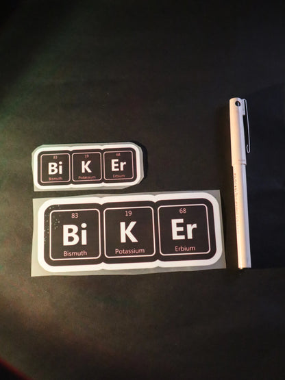 Periodic Biker | Iron-on Patch | Rider's Creed