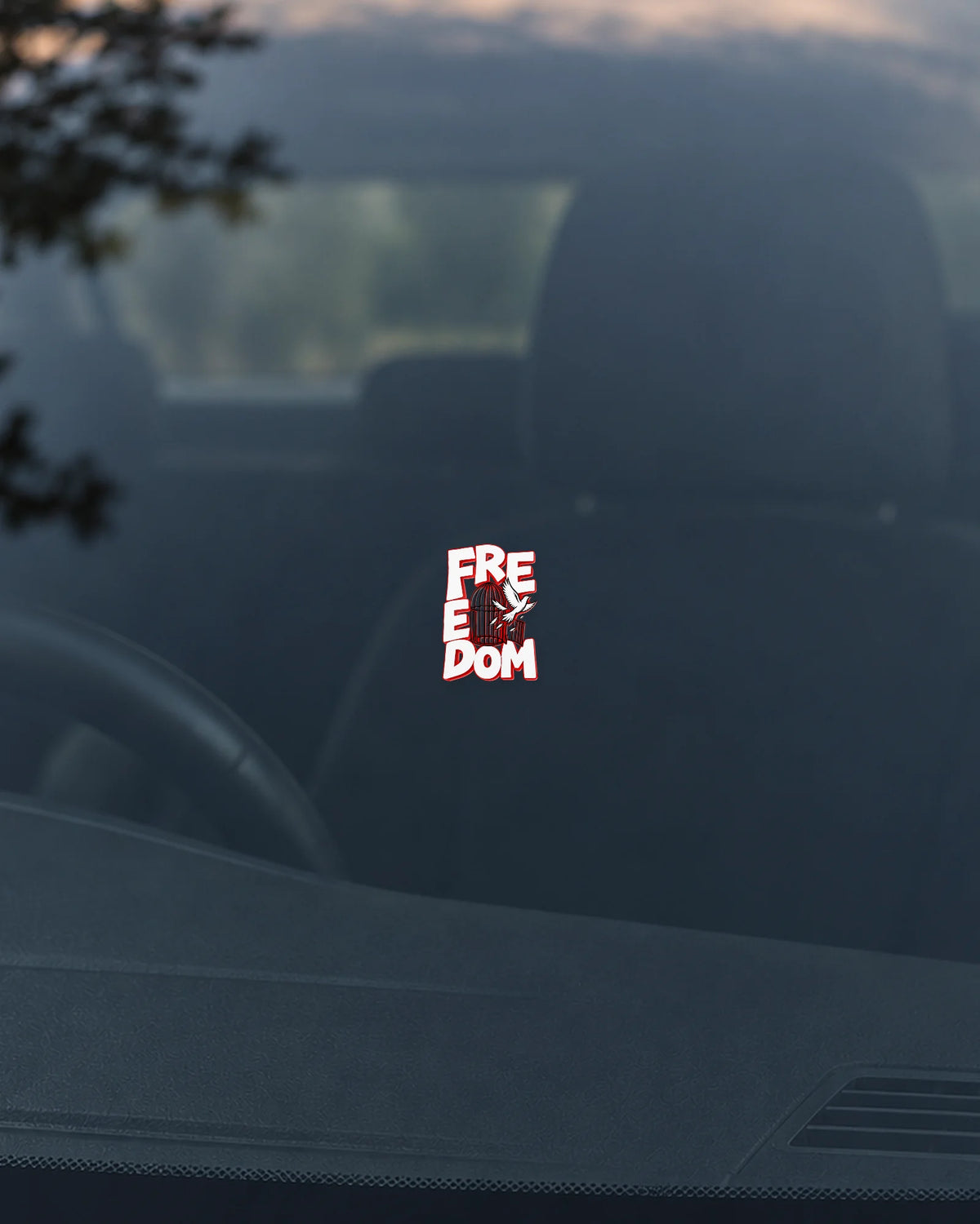 Azaadi hard surface patch mockup