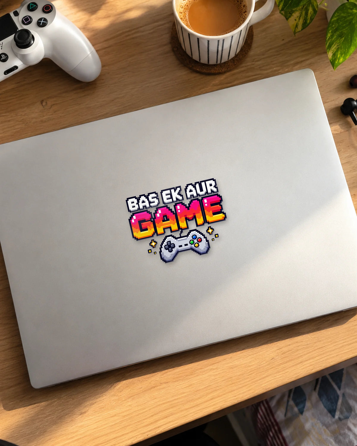 Bas Ek Aur Game gamer patch on a laptop