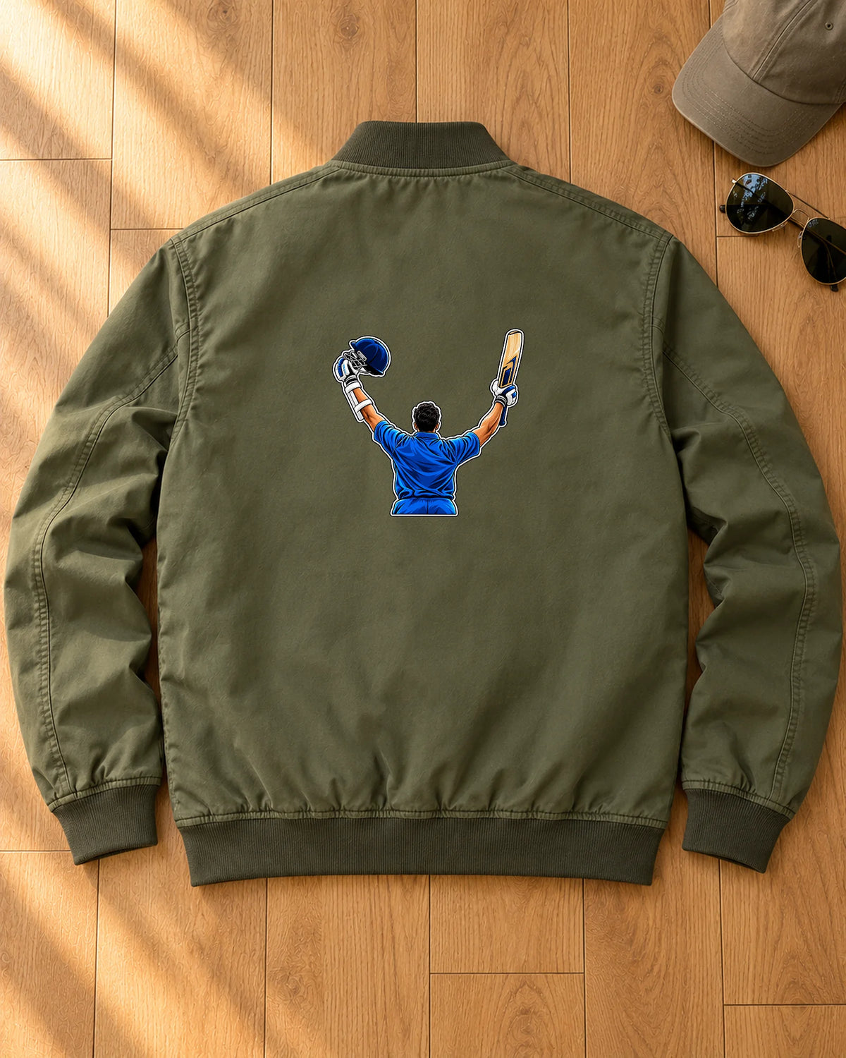 Bat Utha Ke iron-on patch on clothes