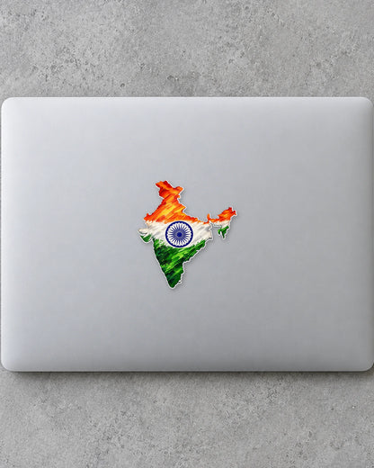 Bharat Ka Naksha hard surface patch mockup