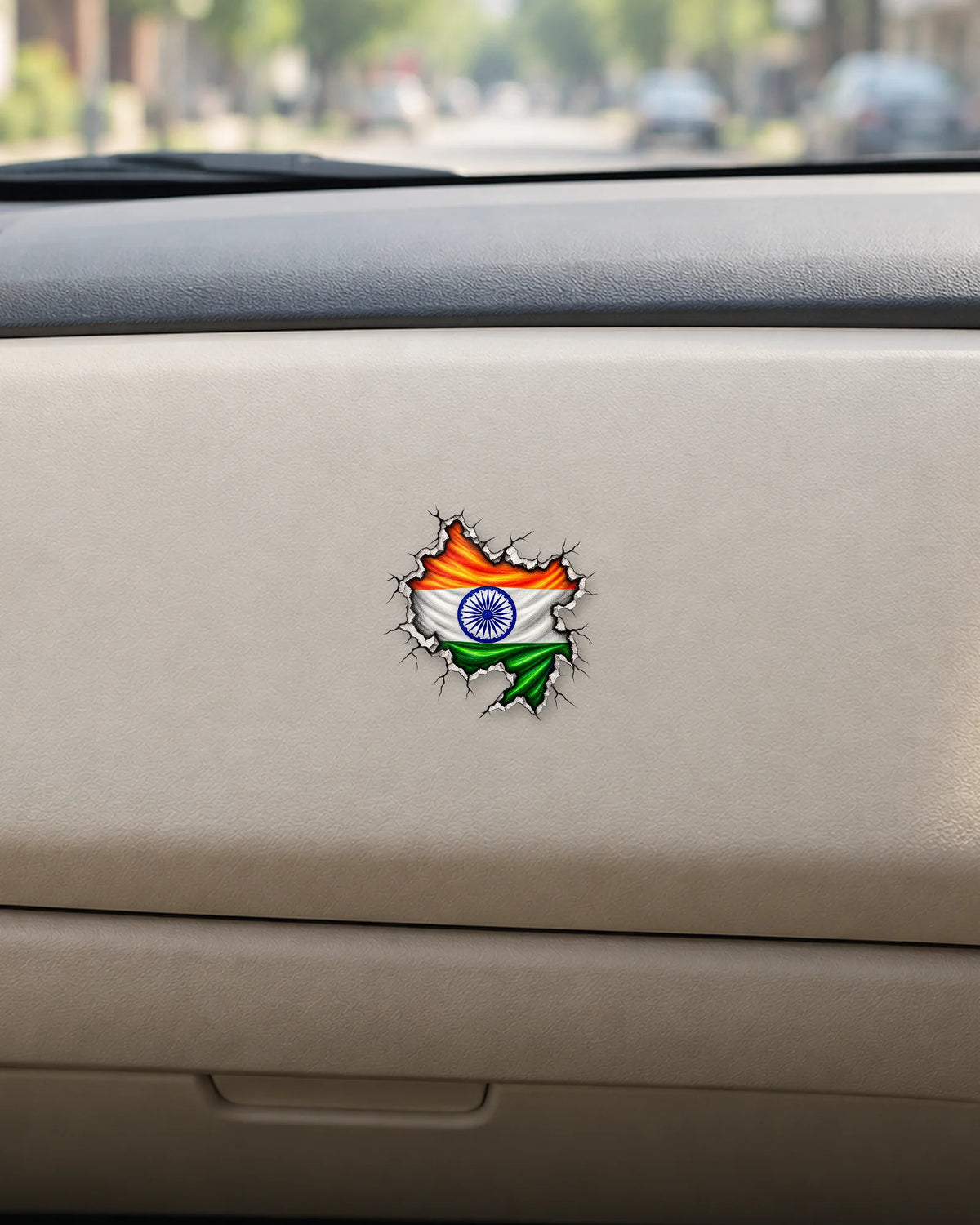 Bharat Unbroken hard surface patch mockup