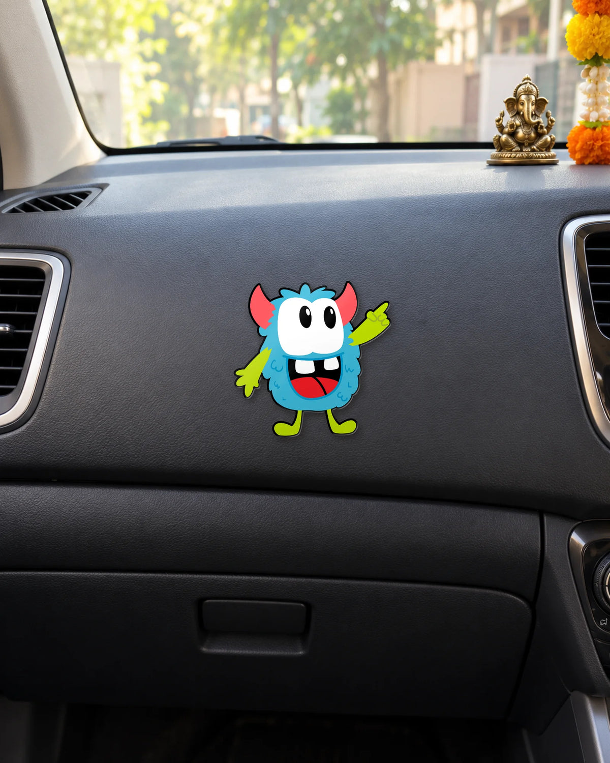 Bloom sticker mockup