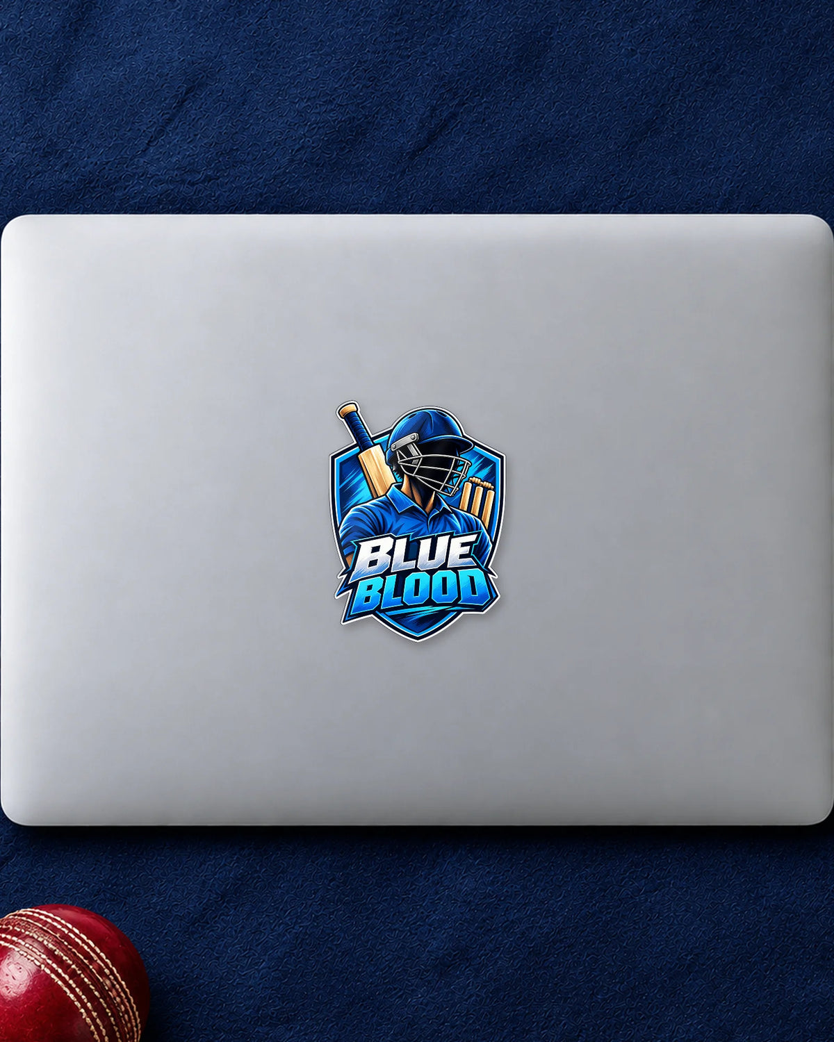 Blue Blood hard surface patch mockup