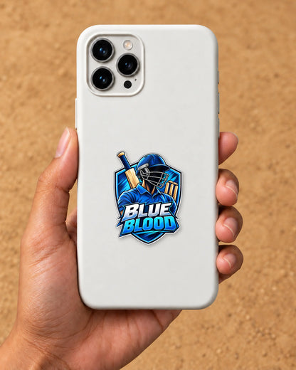 Blue Blood hard surface patch mockup