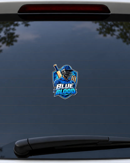 Blue Blood hard surface patch mockup