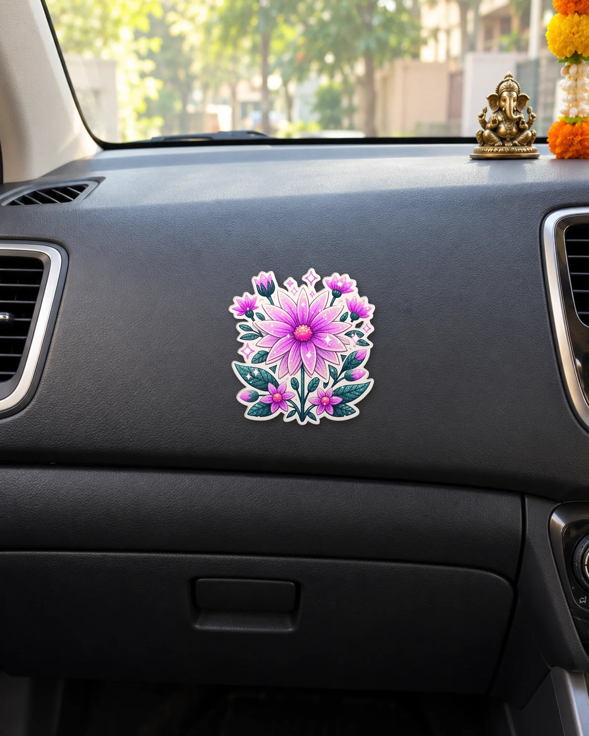 Blush Bloom Radiance hard surface patch mockup