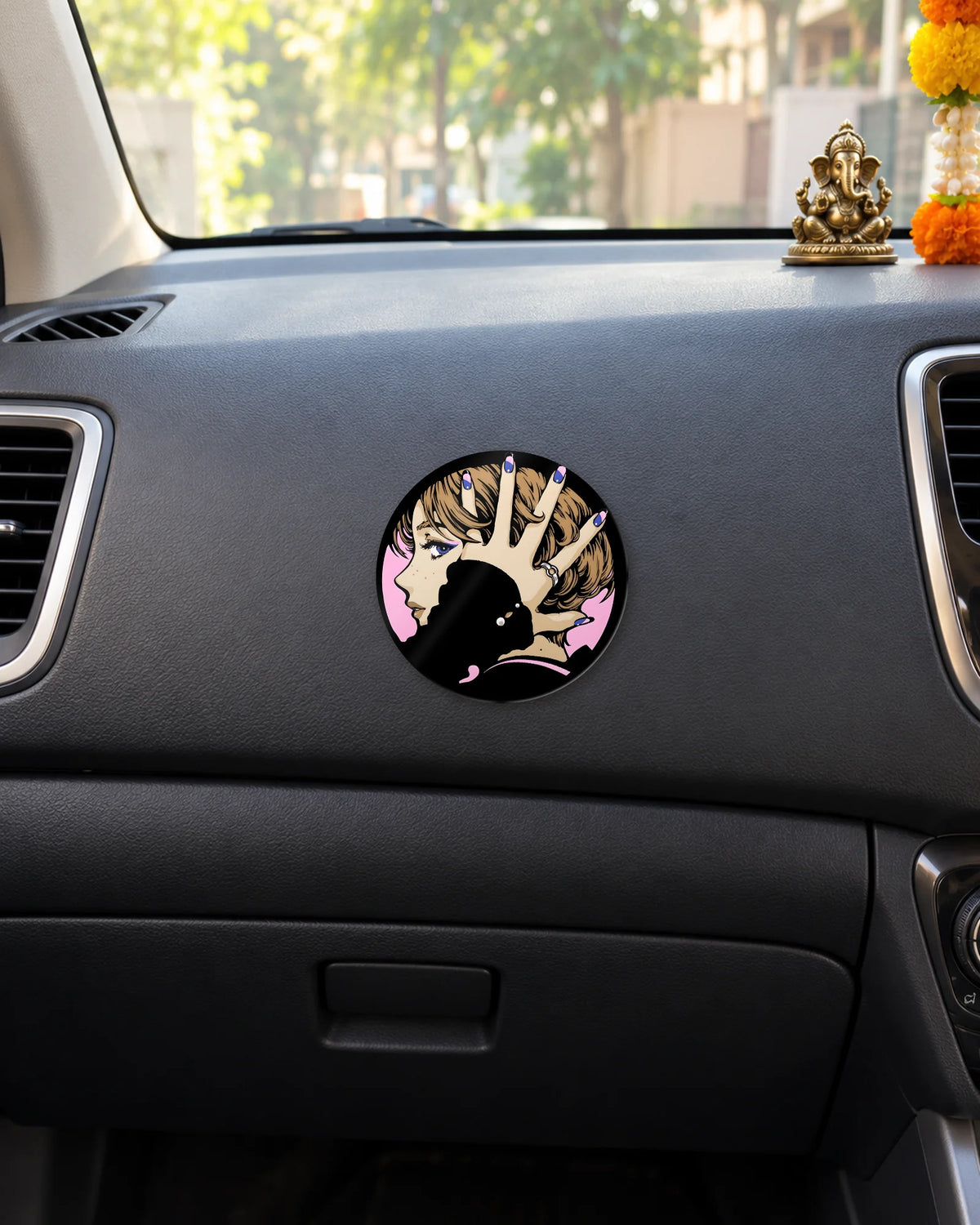 Blush Drama hard surface patch mockup