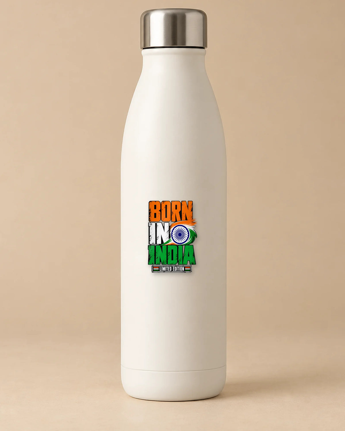 Born in India hard surface patch mockup