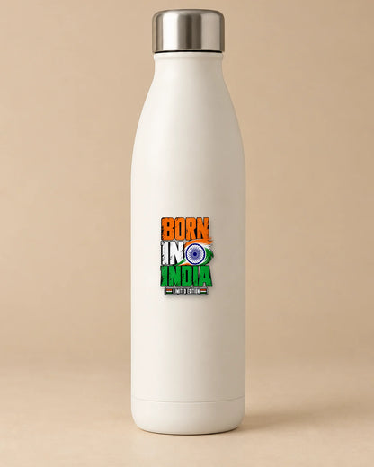 Born in India hard surface patch mockup