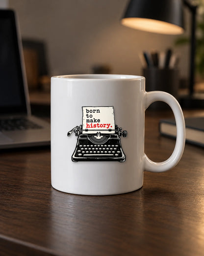 Born To Make History hard surface patch mockup