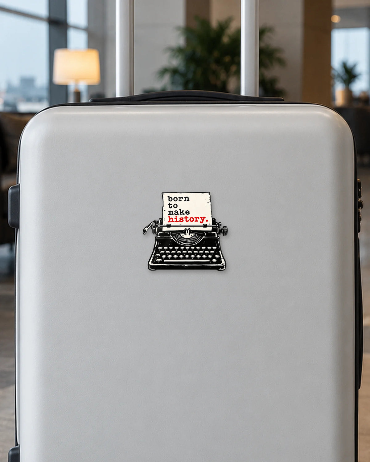 Born To Make History hard surface patch mockup