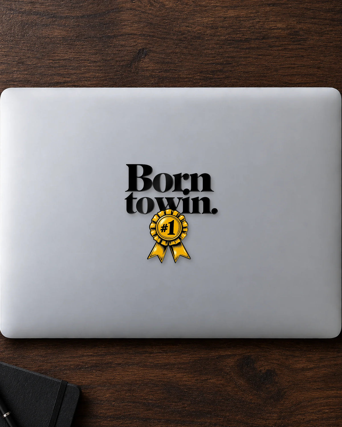 Born To Win hard surface patch mockup