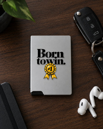 Born To Win hard surface patch mockup