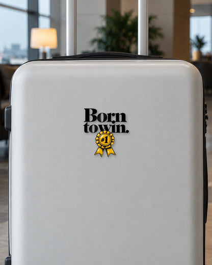 Born To Win hard surface patch mockup