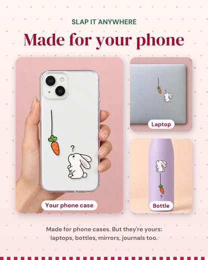 Bunny Chase: made for your phone, slap it anywhere