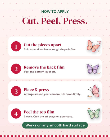 Butterfly Garden: how to apply
