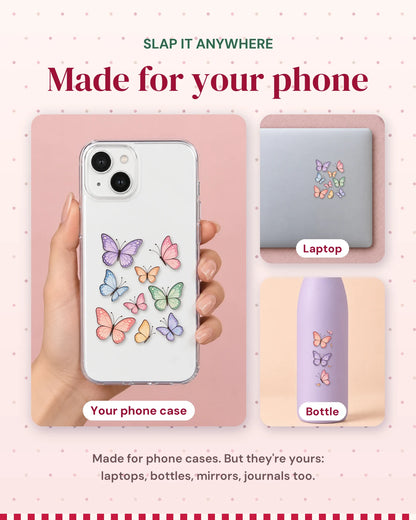 Butterfly Garden: made for your phone, slap it anywhere