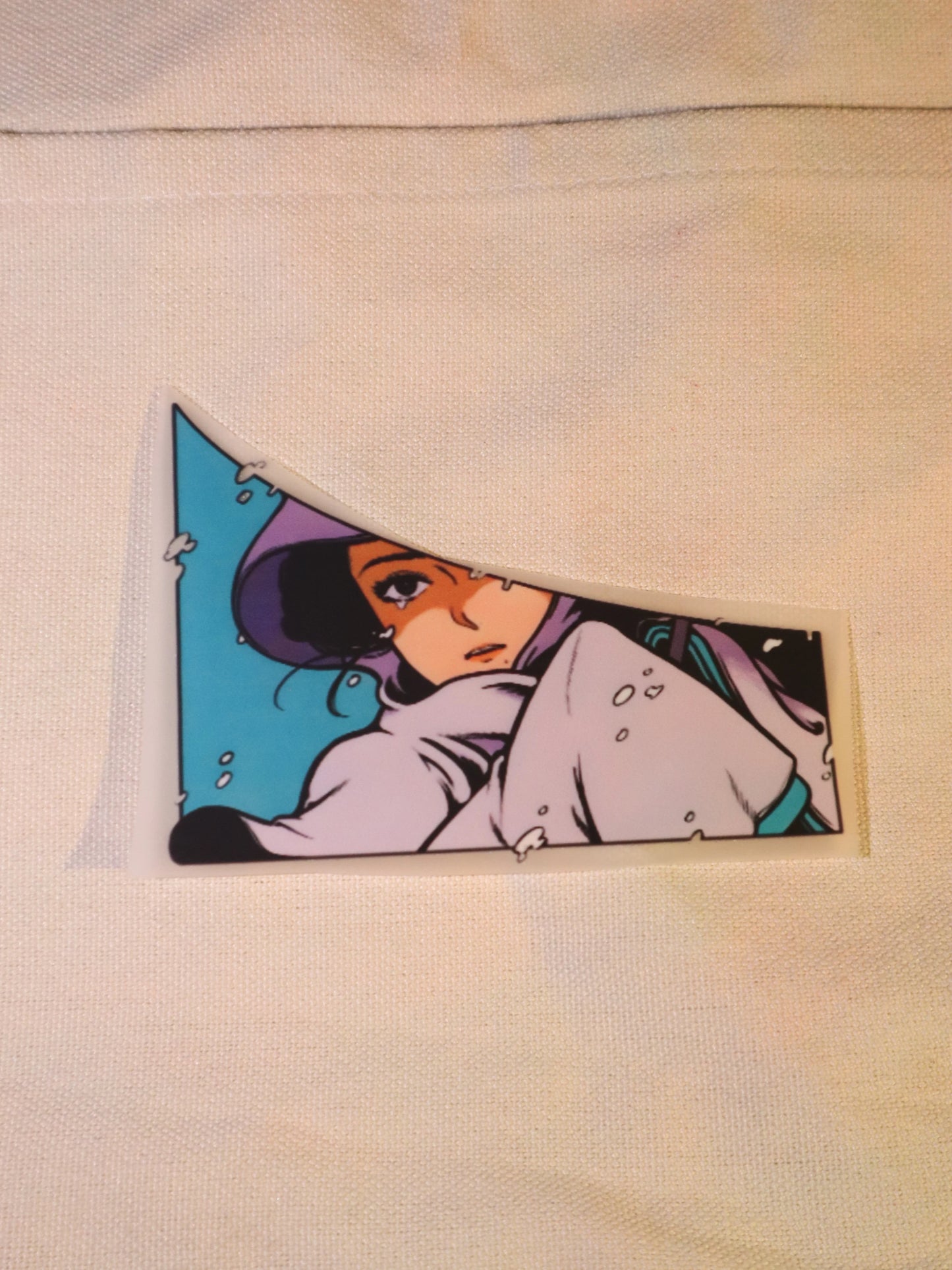 Snow Day Stare | Iron-on Patch | Girlie Pop