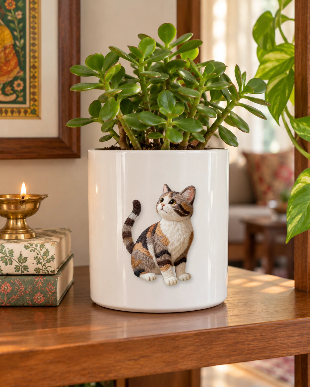 Calico Cutie hard surface patch mockup