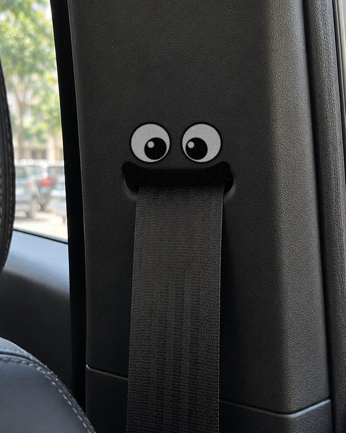 Belt Buddy car patch on a car