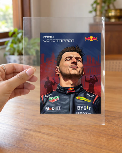 Champions Energy hard surface patch on clear film