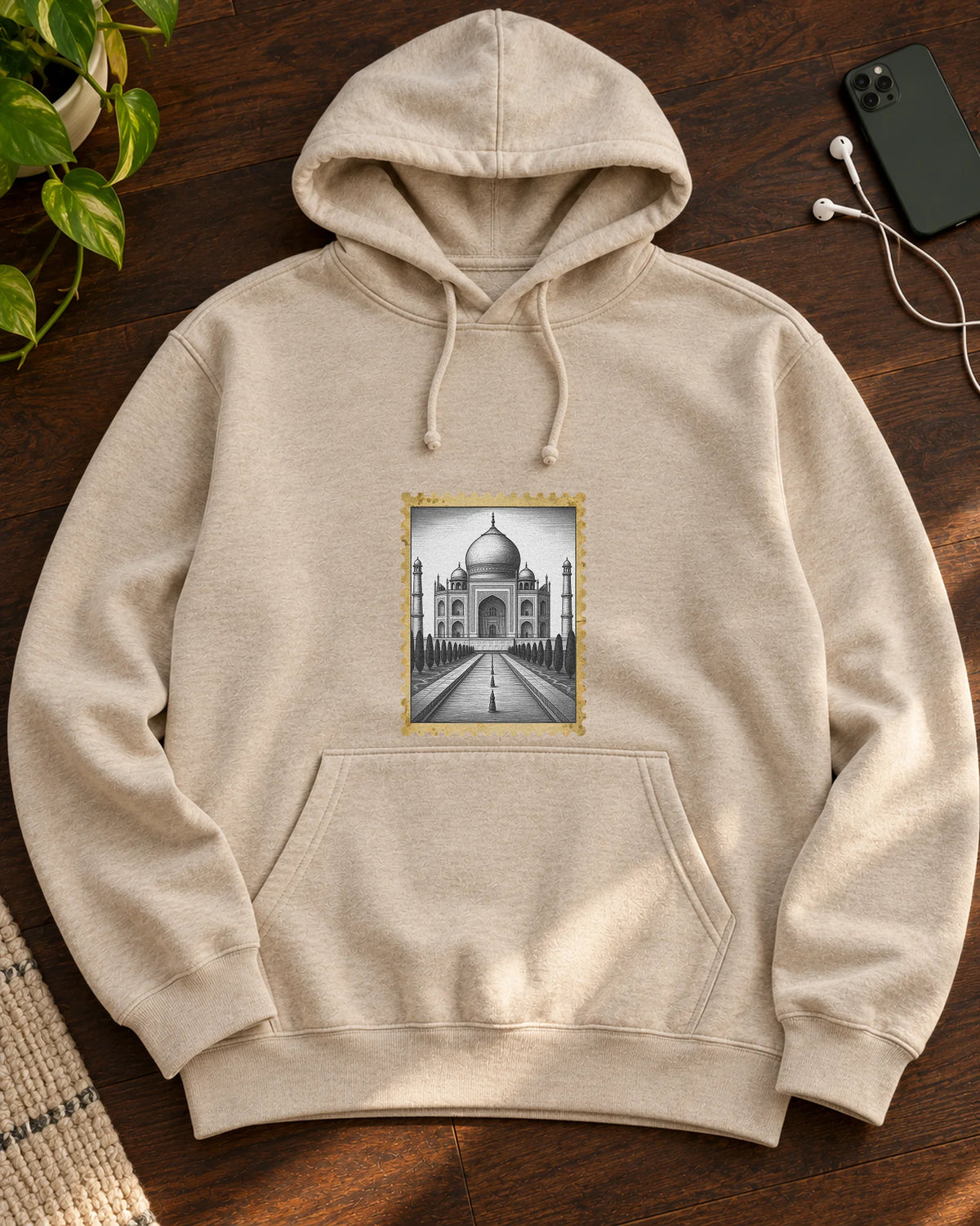 Celestial Gate iron-on patch on clothes