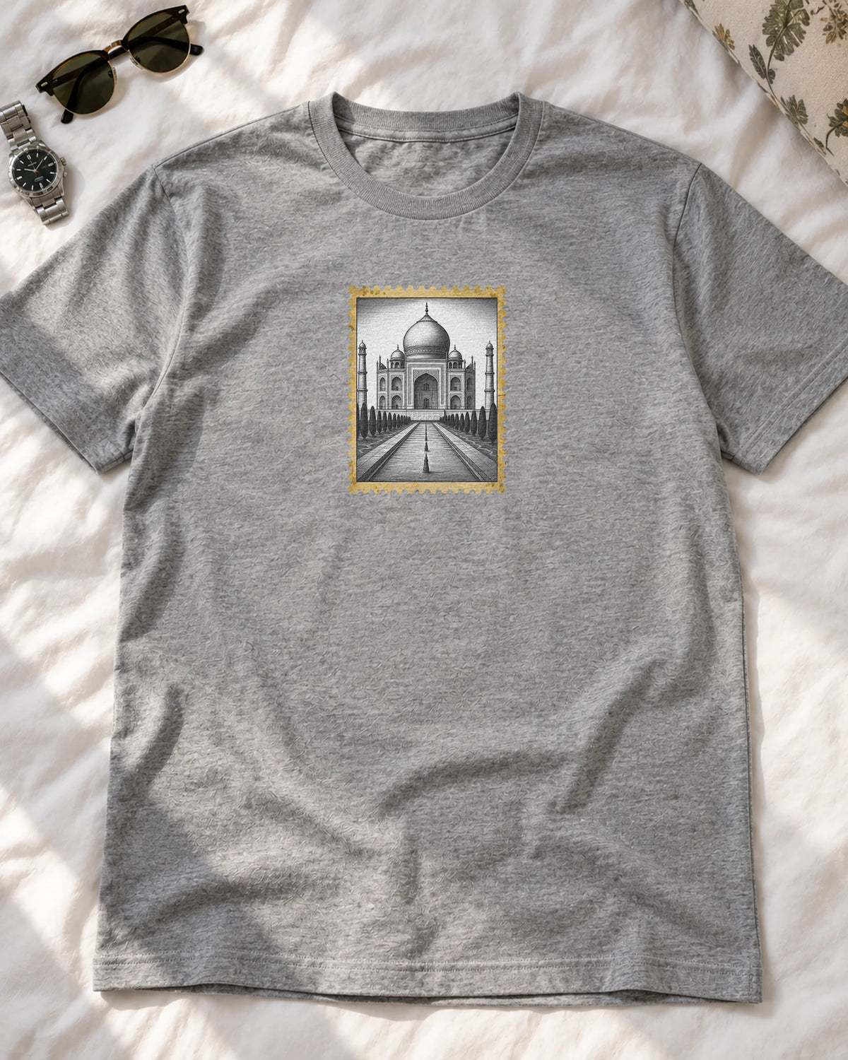 Celestial Gate iron-on patch on clothes