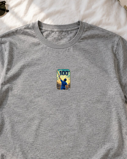 Century Wala iron-on patch on clothes