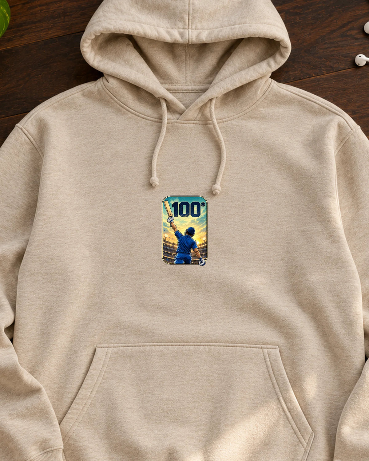 Century Wala iron-on patch on clothes