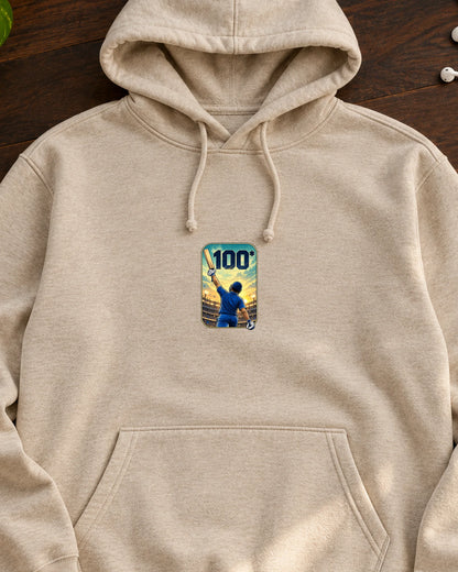Century Wala iron-on patch on clothes