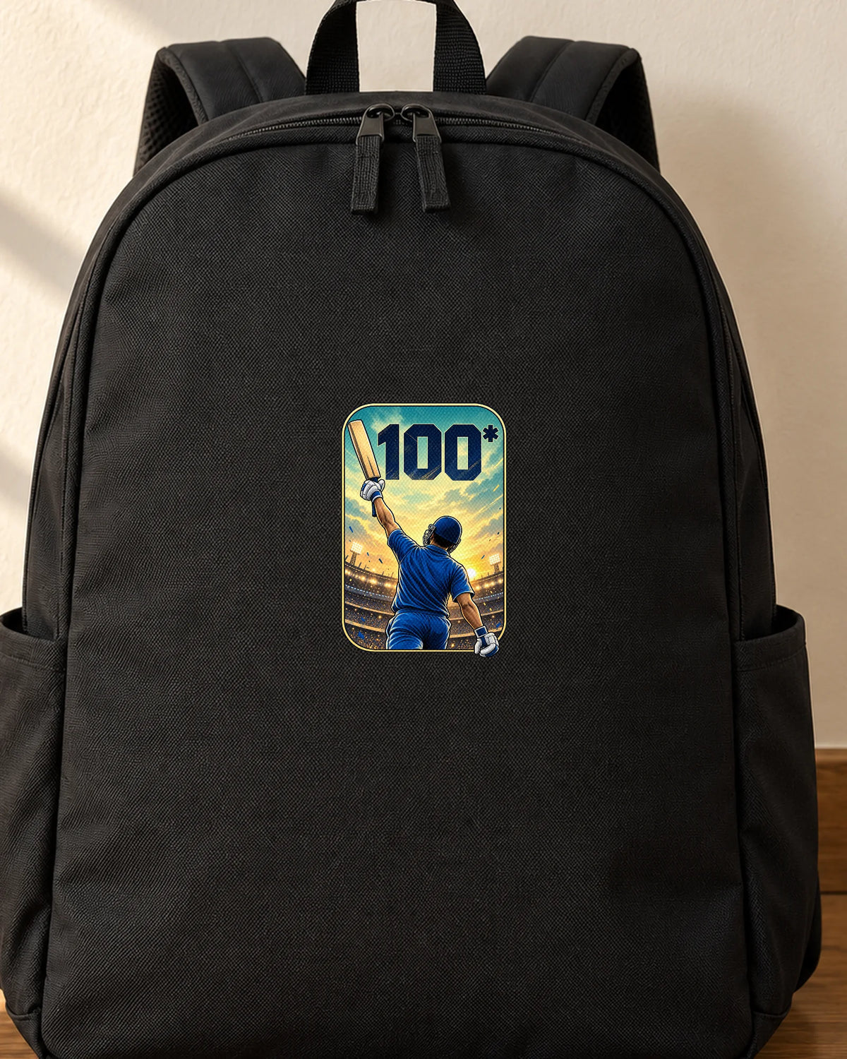 Century Wala iron-on patch on clothes