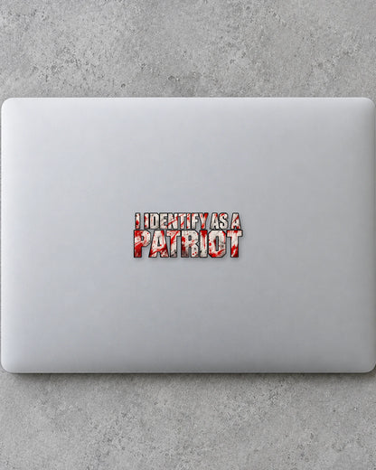 Certified Patriot hard surface patch mockup