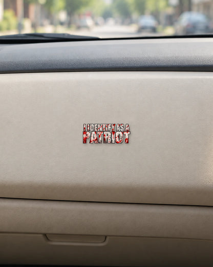 Certified Patriot hard surface patch mockup