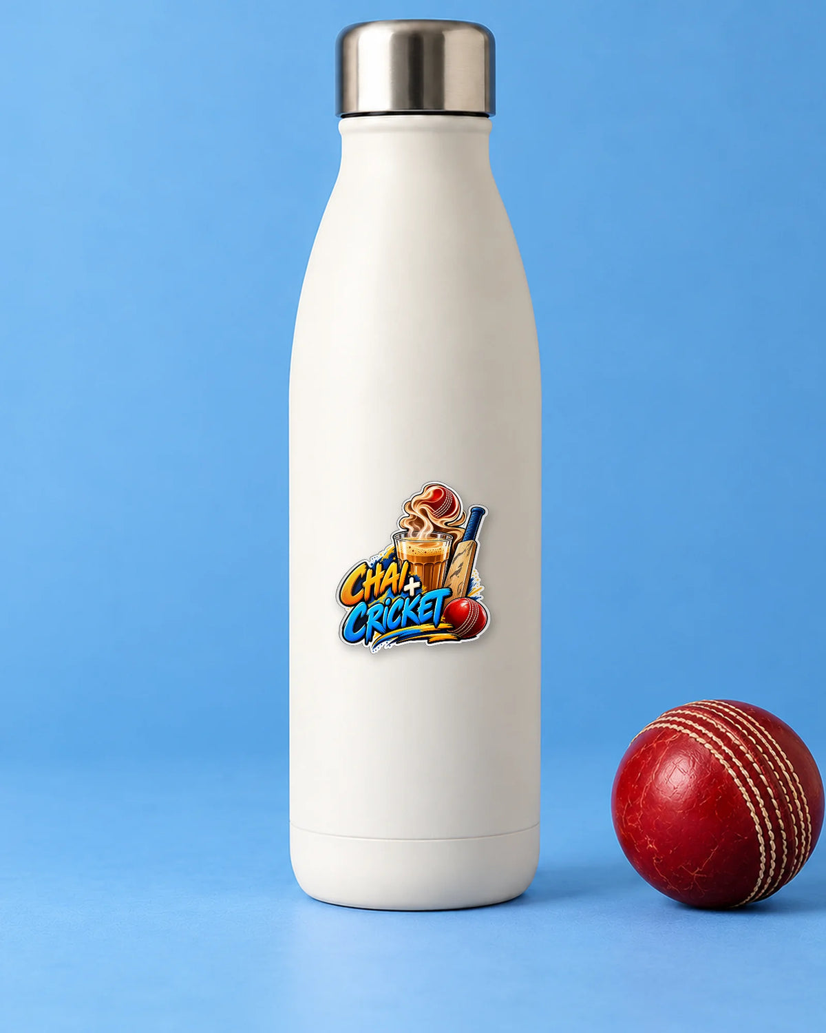 Chai Aur Cricket hard surface patch mockup