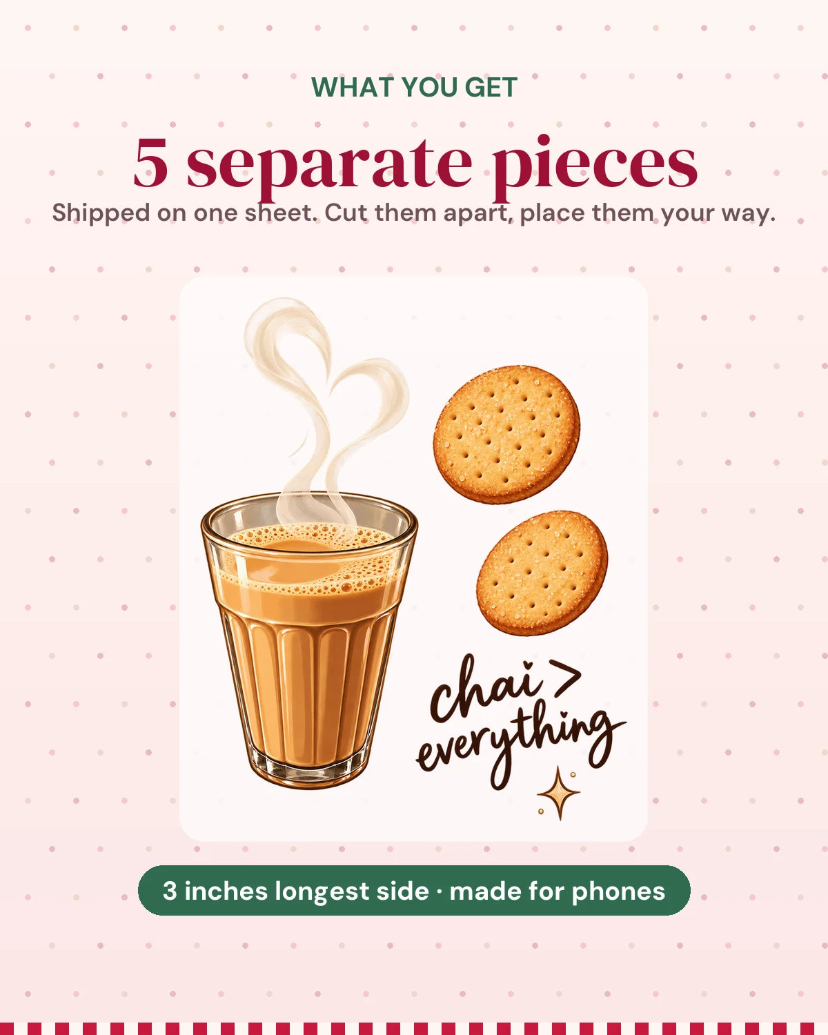 Chai Break: what you get