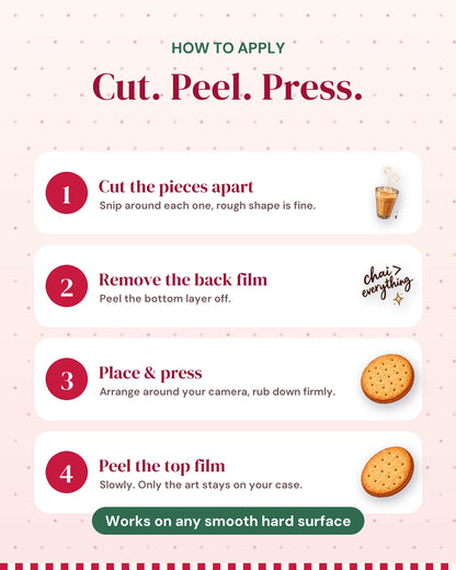 Chai Break: how to apply