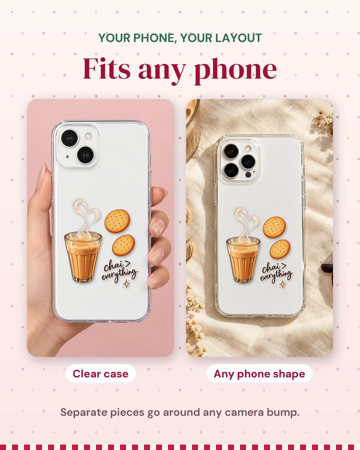 Chai Break: your phone, your layout