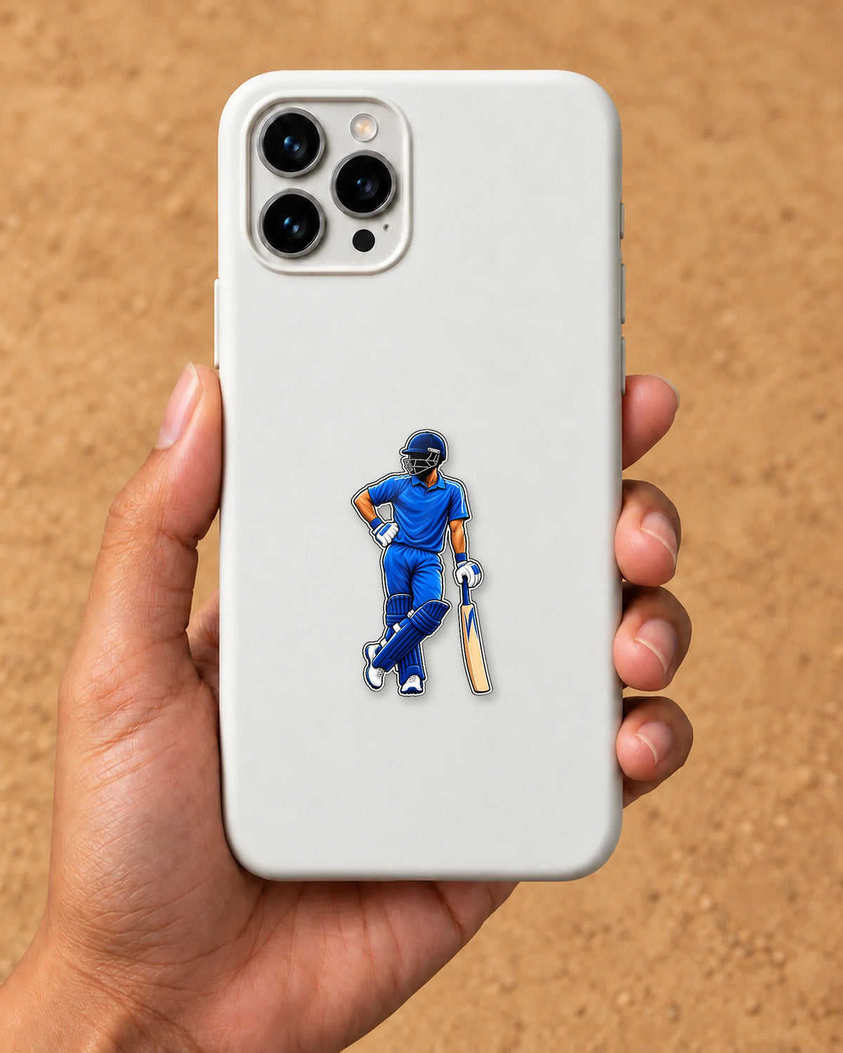 Chill Batsman hard surface patch mockup