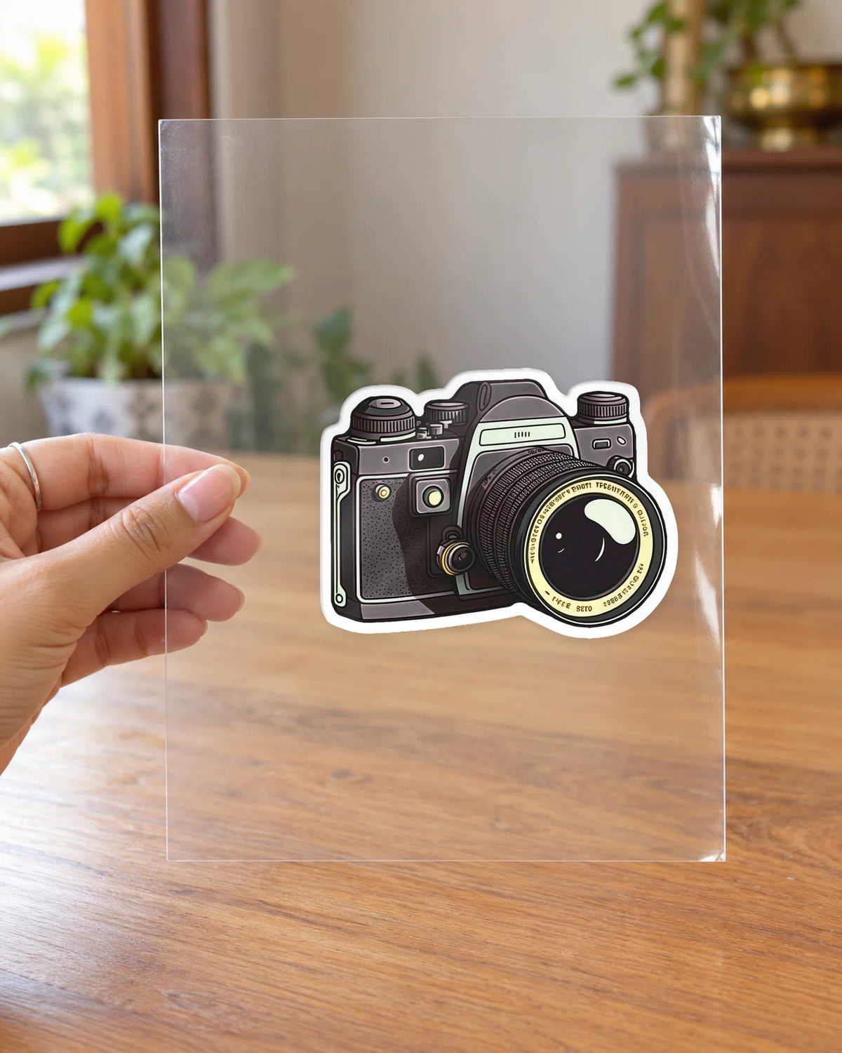 Click Click hard surface patch on clear film
