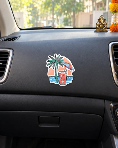 Coastal Chill hard surface patch mockup