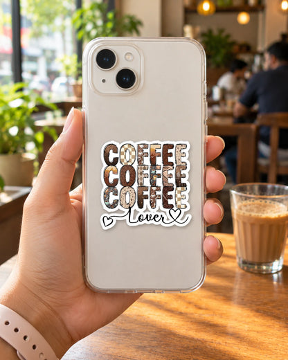 Coffee Lover hard surface patch mockup