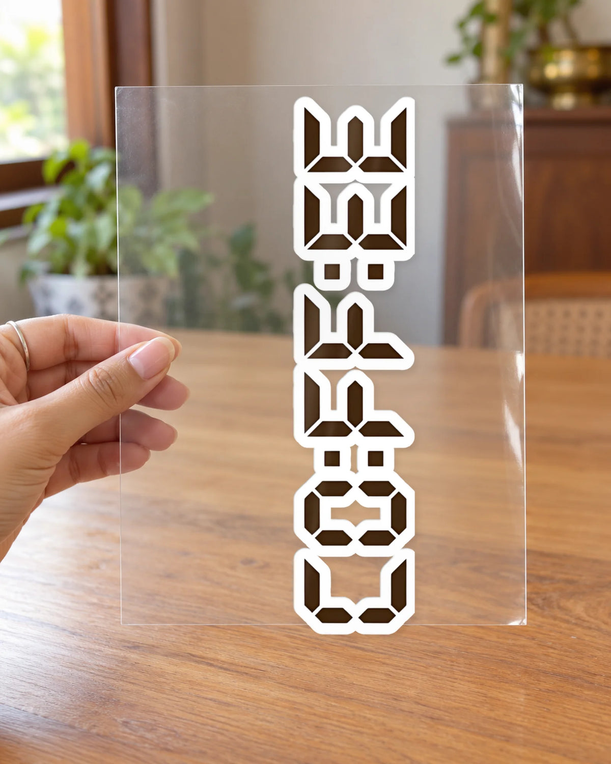 Coffee O’Clock hard surface patch mockup