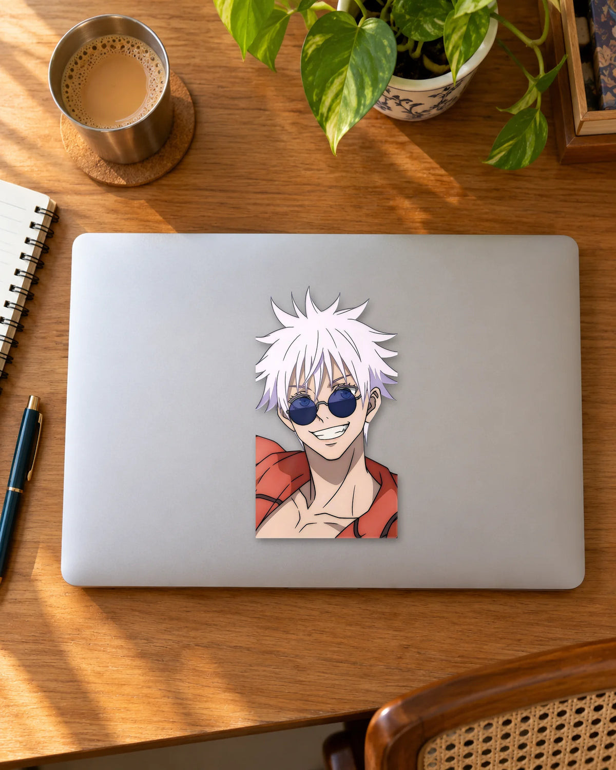 Coolest in the Room sticker mockup