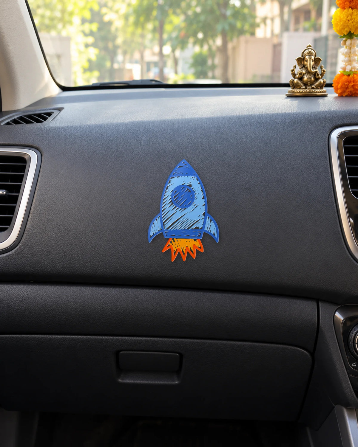 Cosmic Crayon hard surface patch mockup