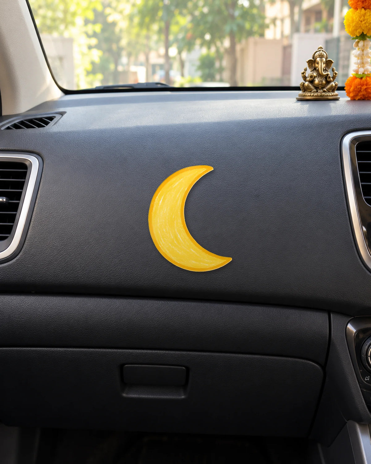 Crescent Crayon hard surface patch mockup
